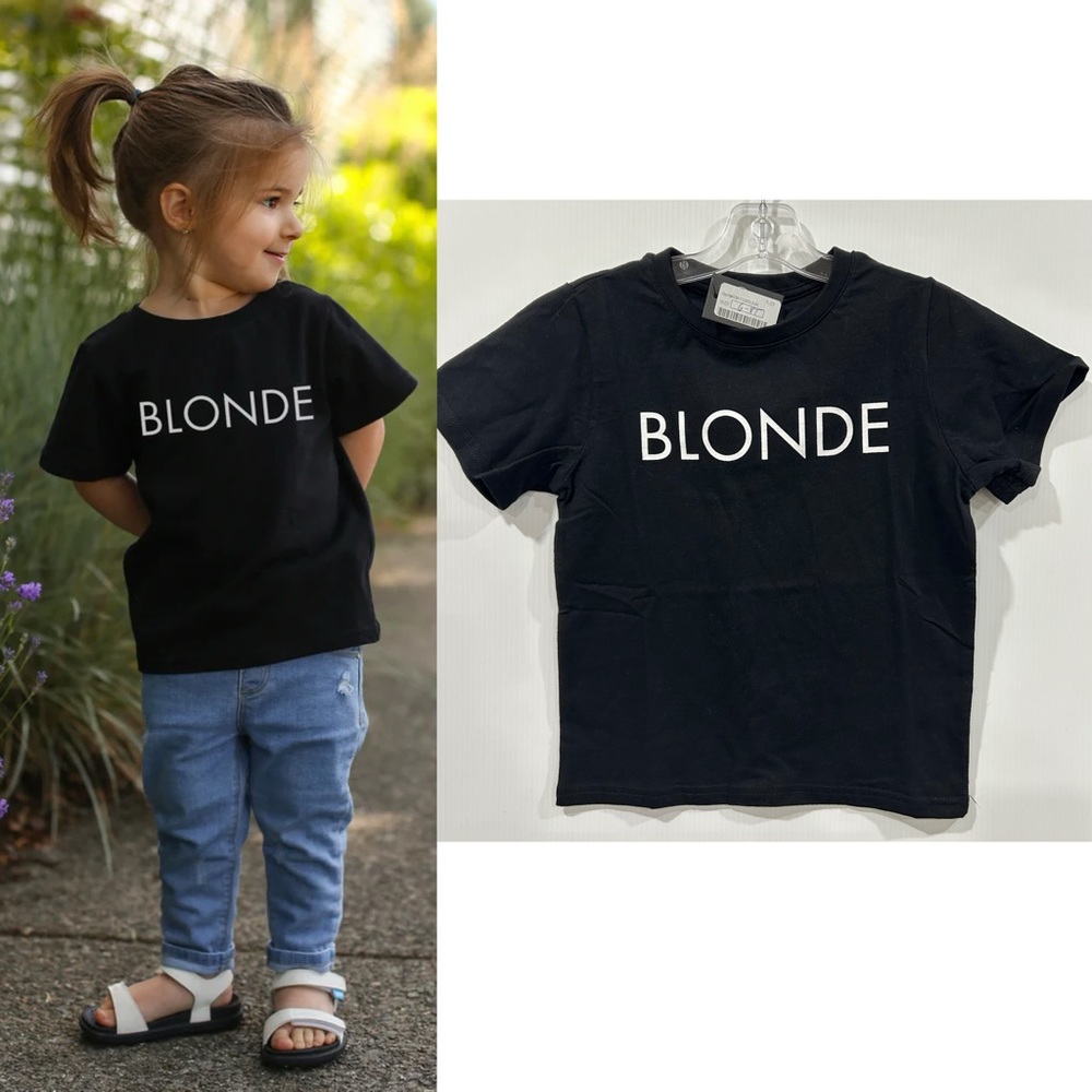 6/8yr NEW Brunette The Label Kids T-shirt